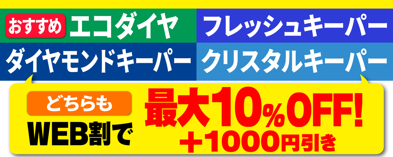 エコダイヤ・Wダイヤキーパー